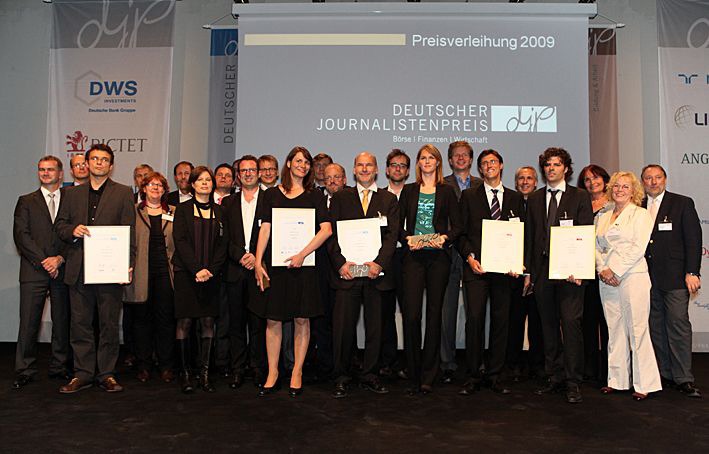 djp-Gewinner 2009: Erste Preise für Spiegel, Zeit und Finance (mit Bild)