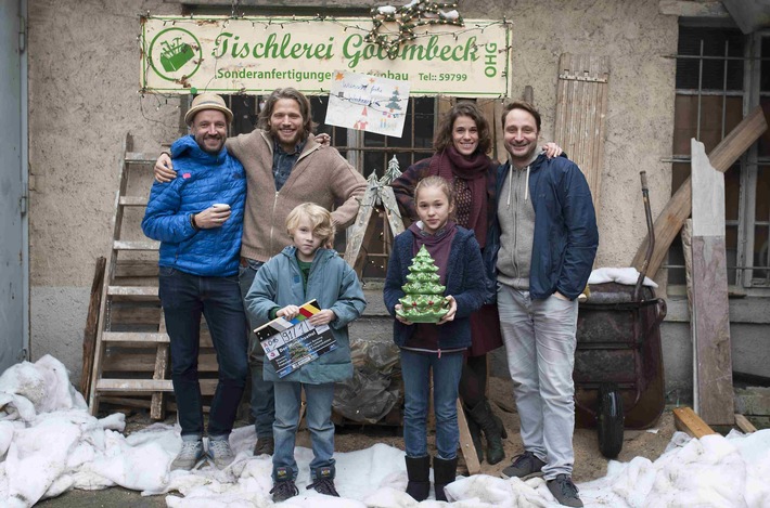 Das Erste: Drehstart für den zauberhaften Weihnachtsfilm "Der Wunschzettel" (AT) mit Anne Schäfer und Sebastian Ströbel