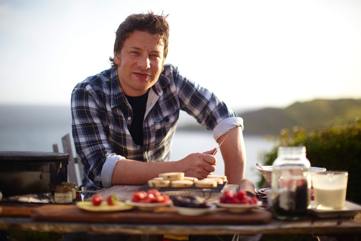 Jamie Oliver auf kulinarischer Tour durch Großbritannien (BILD)