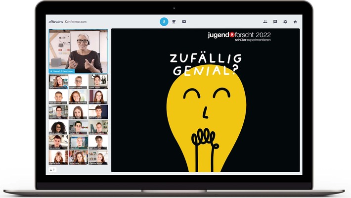 alfaview® ermöglicht virtuelle Durchführung von Jugend-forscht-Wissenschaftswettbewerben
