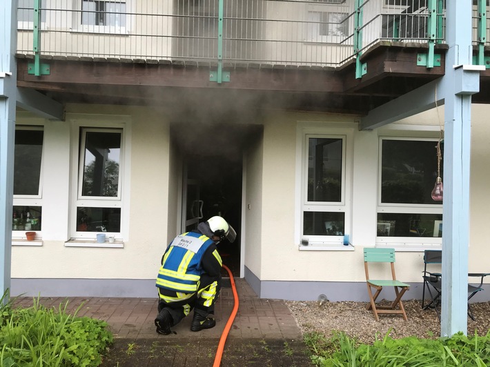 FW-BO: Küchenbrand im Bochum-Stiepel