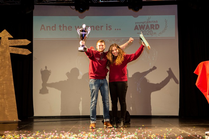 "Wir lernen weiter" gewinnt den youngCaritas-Award 2020