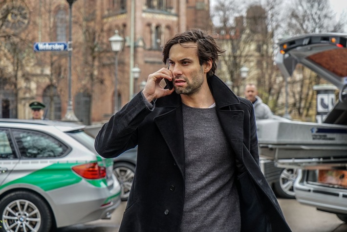 Dreharbeiten für "München Laim - Uriel" /  Zweiter ZDF-Großstadtkrimi mit Max Simonischek (FOTO)