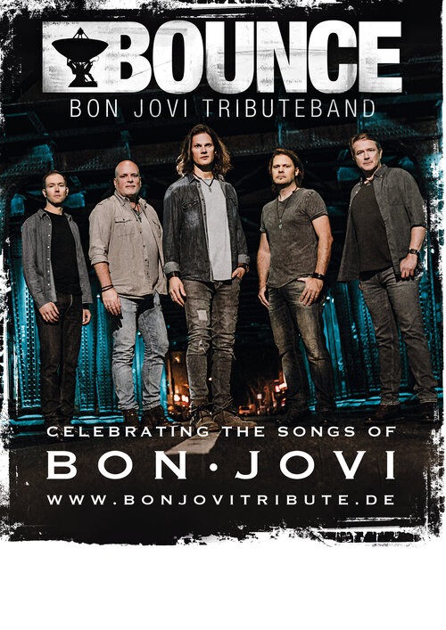 Jetzt wird „nachgerockt“: Bon-Jovi-Tributeband BOUNCE kommt am 8. Juli auf die LAGA Neuss