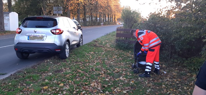 POL-NI: Kinderwagen fliegt bei Unfall durch die Luft