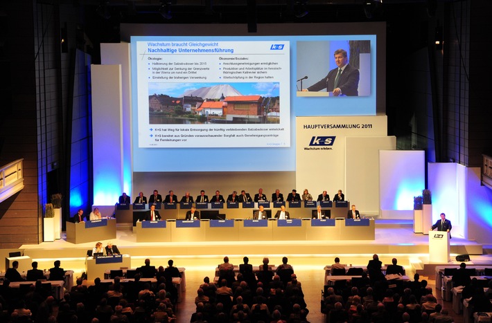 K+S Aktiengesellschaft: Hauptversammlung in Kassel am 11. Mai 2011 (mit Bild)