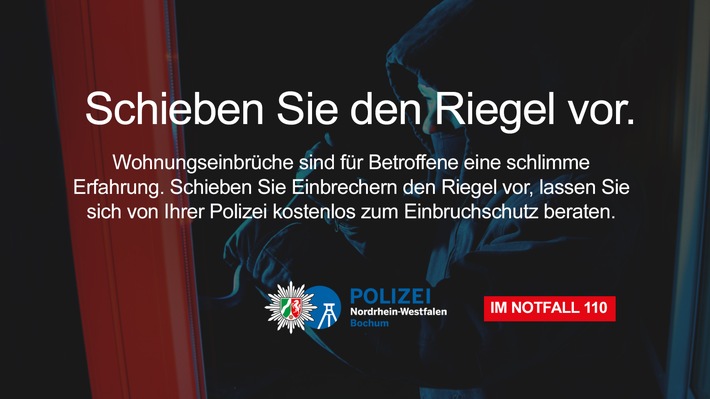 POL-BO: Präventionshinweise im Hauptbahnhof: Polizei warnt ab sofort auf Anzeigetafeln vor kriminellen Maschen