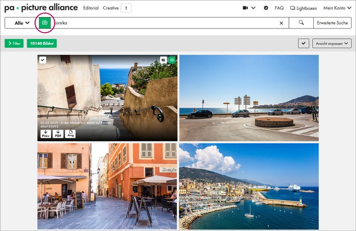 Visuelle Inhalte bei picture alliance zielgenau finden - jetzt mit KI-basierter Ähnlichkeitssuche