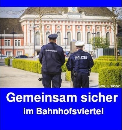 POL-HAM: Gemeinsam sicher im Bahnhofsviertel - Kontrollergebnisse der Polizei
