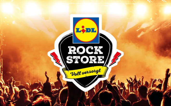 Zehn Jahre Festivalerfahrung: &quot;Voll versorgt&quot; mit den Lidl-Rock Stores bei Rock am Ring und Rock im Park feiern