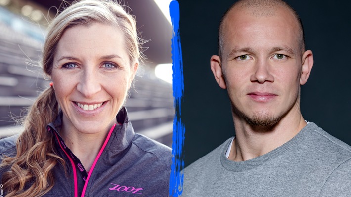 Anni Friesinger und Fabian Hambüchen im Eurosport-Team für Peking 2022.jpg