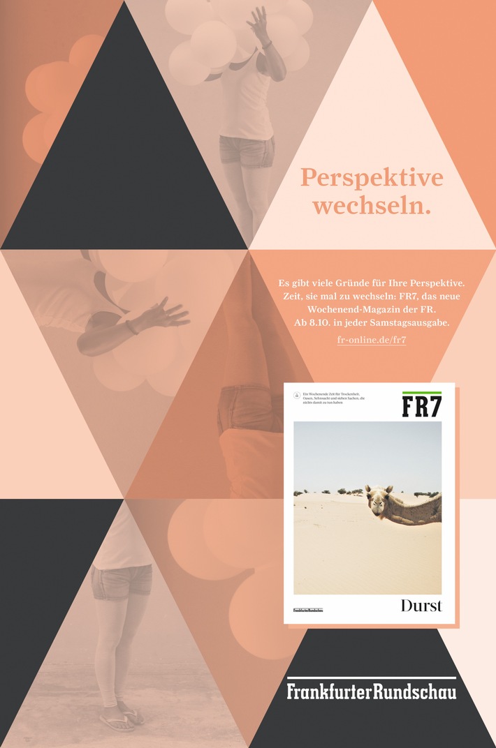 FR7: Zeit für neue Perspektiven / Frankfurter Rundschau launcht am 8. Oktober neues Wochenendmagazin