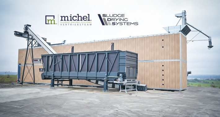 Kaskadentrockner | SDS | SLUDGE-DRYING-SYSTEMS michel gmbh / Weiterer Text über ots und www.presseportal.de/nr/179333 / Die Verwendung dieses Bildes für redaktionelle Zwecke ist unter Beachtung aller mitgeteilten Nutzungsbedingungen zulässig und dann auch honorarfrei. Veröffentlichung ausschließlich mit Bildrechte-Hinweis.