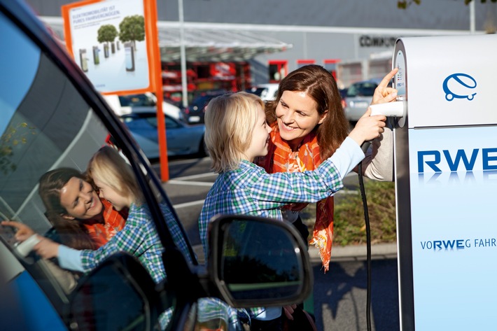 Elektromobilität: RWE feiert 700.000sten Ladevorgang