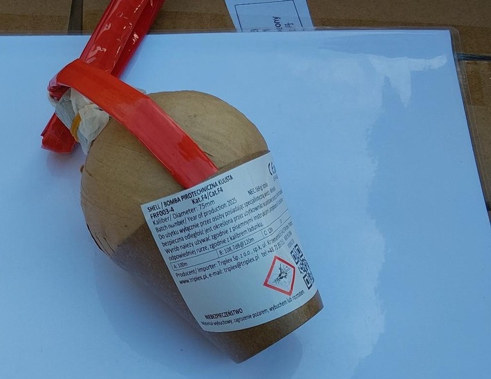 HZA-OS: Zoll warnt vor gefährlichem Feuerwerk aus dem Ausland
