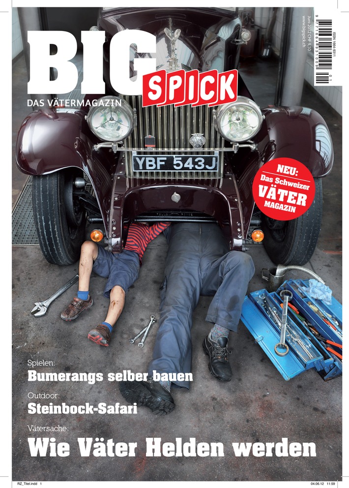 Geburtsanzeige: BIG SPICK - das Vätermagazin