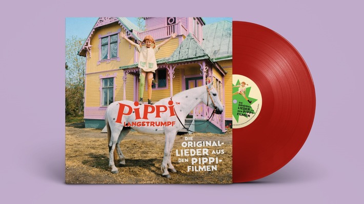 Pippi Langstrumpf wird 80 / Die Jubiläums-Vinyl mit den Originalliedern und bisher unveröffentlichten Zitaten