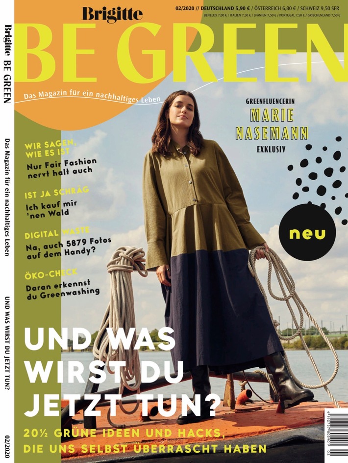 Model und Fair-Fashion-Aktivistin Marie Nasemann: "Der Nachwuchs hatte ein paar negative Auswirkungen auf meinen ökologischen Fußabdruck"