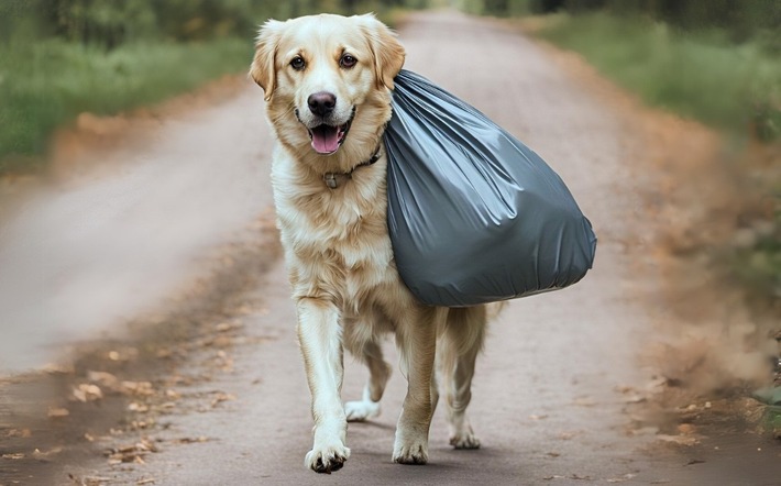 10.000 nachhaltige Müllsäcke für den World Cleanup Day / Mit dem Gesamtvolumen könnten 1,2 Millionen Liter Müll aus der Natur verschwinden. Das entspricht der Menge von zweieinhalb Schwimmbecken