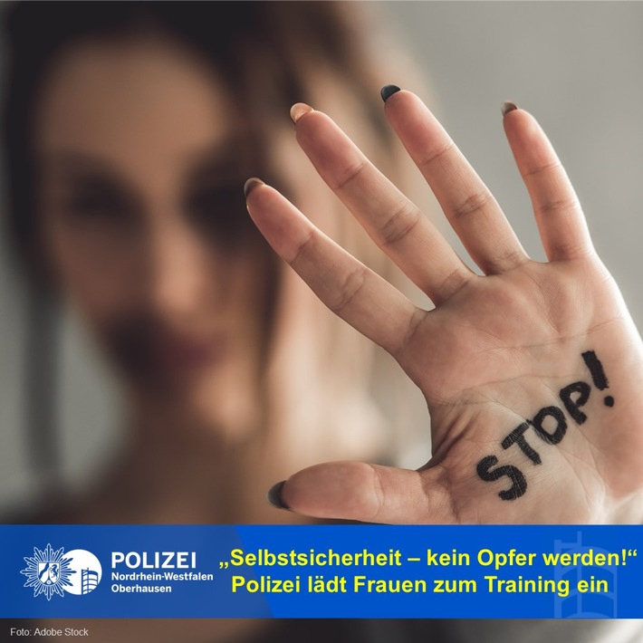 POL-OB: "Selbstsicherheit - kein Opfer werden" - Polizei lädt ein zum Training für Frauen