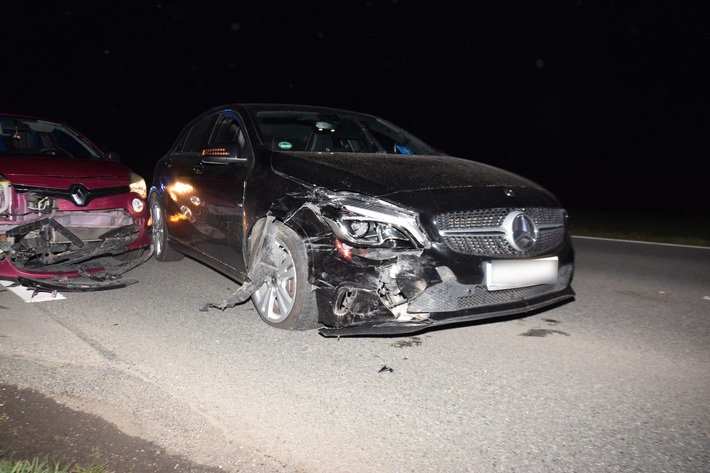 POL-HF: Fahrlässige Körperverletzung- Unfall im Einmündungsbereich