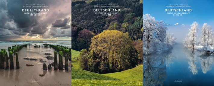 Streifzug durch Deutschland / Kultur und Landschaft in 3 Bänden mit 2112 Seiten und 6000 Abbildungen