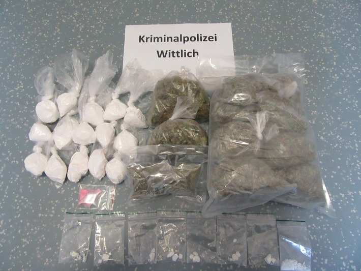 POL-PPTR: Illegale Einfuhr und Handel mit Amphetamin und Cannabisprodukten