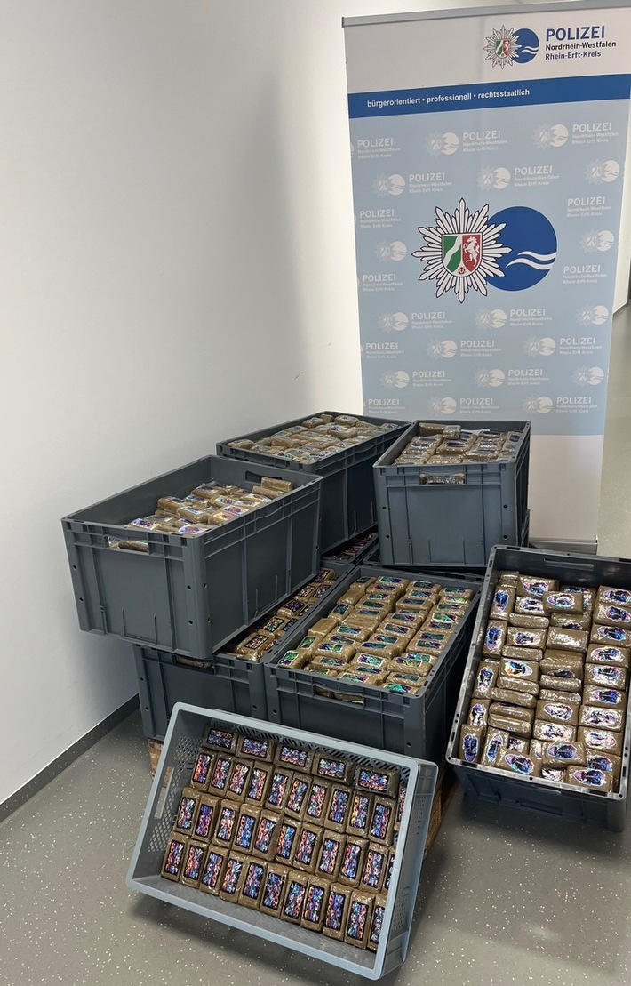 POL-K: 250723-4-REK/K Mehr als 500 Kilo Haschisch sichergestellt