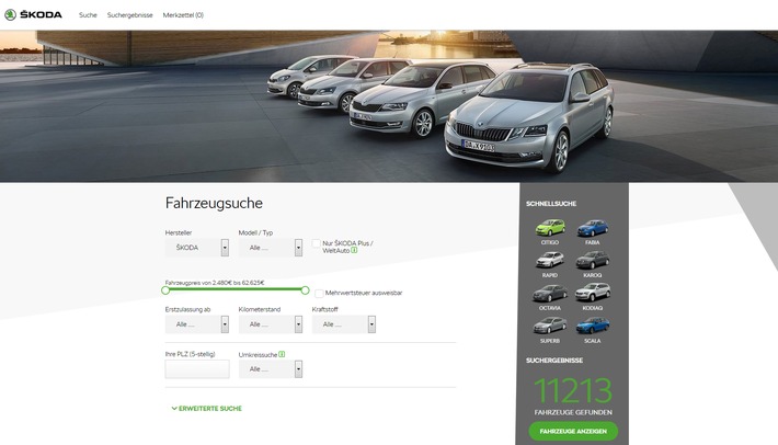 Start frei für die SKODA Fahrzeugbörse (FOTO)