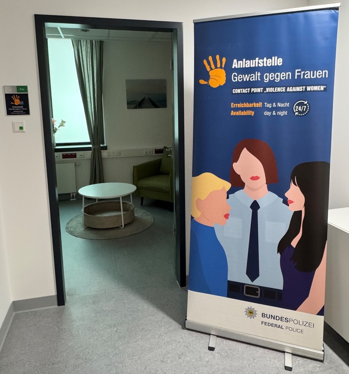 BPOL NRW: Anlaufstelle "Gewalt gegen Frauen" bei der Bundespolizei am Kölner Hauptbahnhof eröffnet