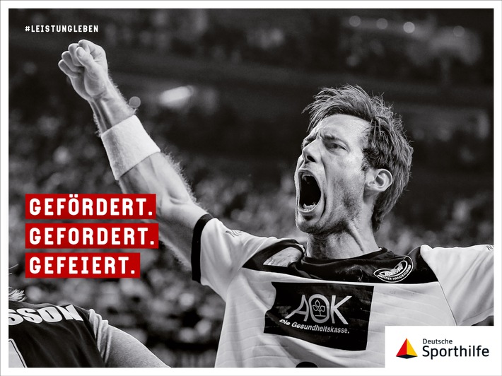 #leistungleben - Sporthilfe-Markenkampagne mit Handball-Nationalmannschaftskapitän Uwe Gensheimer