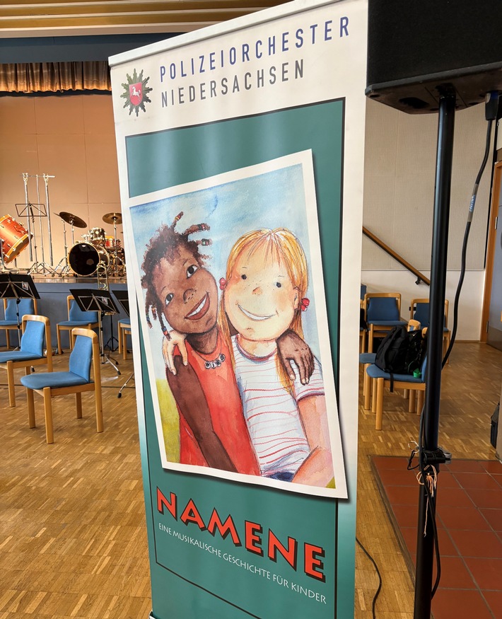 POL-CE: Präventionsworkshop mit dem Polizeiorchester Niedersachsen begeistert Grundschulkinder in Nienhagen
