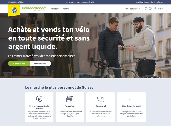 TCS velocorner.ch : forte hausse de la demande de vélos d