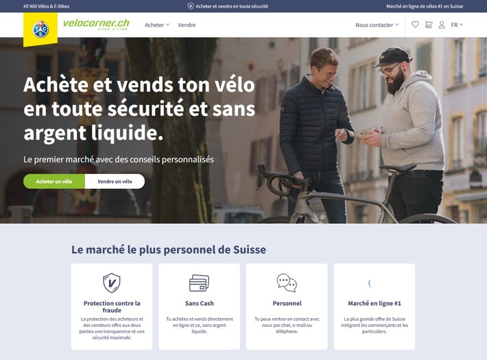 TCS velocorner.ch : forte hausse de la demande de vélos d&#039;occasion en 2023