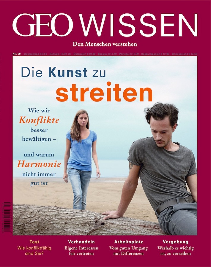 GEO WISSEN &quot;Die Kunst zu streiten&quot; ist ab sofort im Handel erhältlich