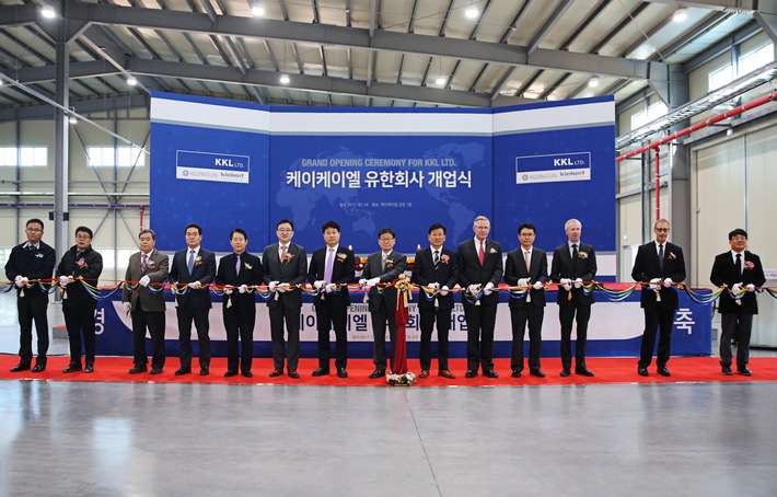 Kiekert Asien wächst weiter - feierliche Eröffnung des neuen 
Produktionsstandortes in Korea