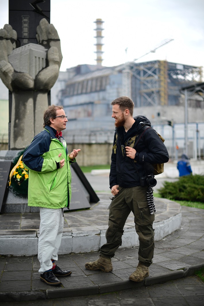 30 Jahre nach der Tschernobyl-Katastrophe erforschen Wigald Boning und Fritz Meinecke die nukleare Sperrzone (FOTO)