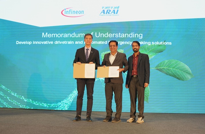 Infineon and Automotive Research Association of India collaborate to advance automotive semiconductor solutions