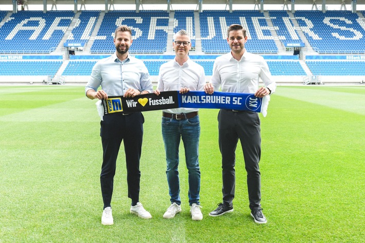 Presse-Information: Edeka Südwest bleibt KSC-Exklusivpartner