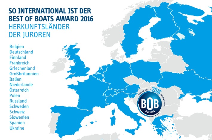 "Best of Boats Award 2016" noch internationaler und mit neuen Kategorien
