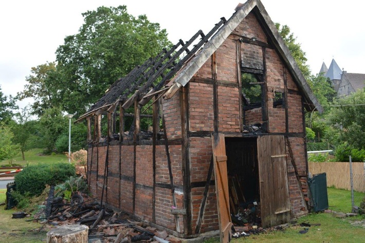 POL-NI: Scheunenbrand in Obernkirchen
