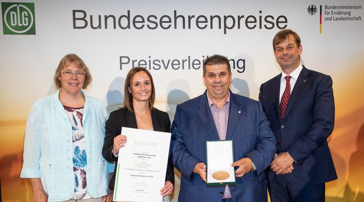 16. Bundesehrenpreis in Gold für Kaufland Fleischwaren aus Neckarsulm