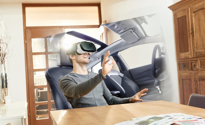 Dank &quot;Virtual Reality&quot; werden Testfahrten in einem Ford künftig vom Sofa aus möglich sein
