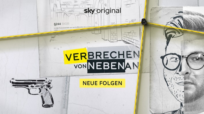 Neue Folgen der zweiten Staffel "Verbrechen von nebenan" mit Philipp Fleiter ab 21. September exklusiv bei Sky