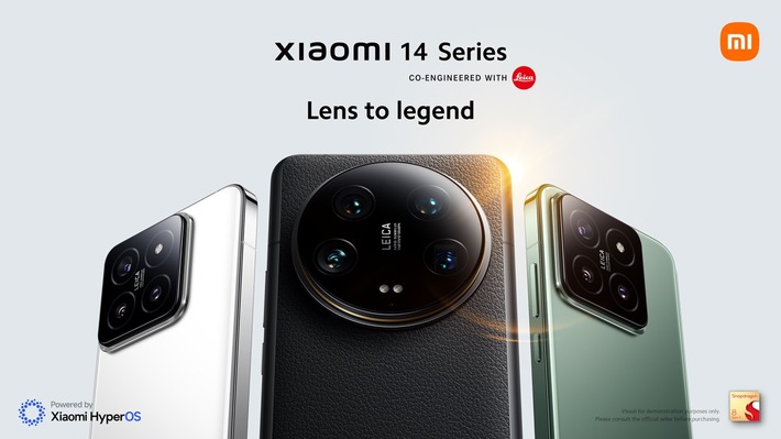 Xiaomi stellt die neue Xiaomi 14 Serie vor / Mit Leica Optik der nächsten Generation und Xiaomi HyperOS