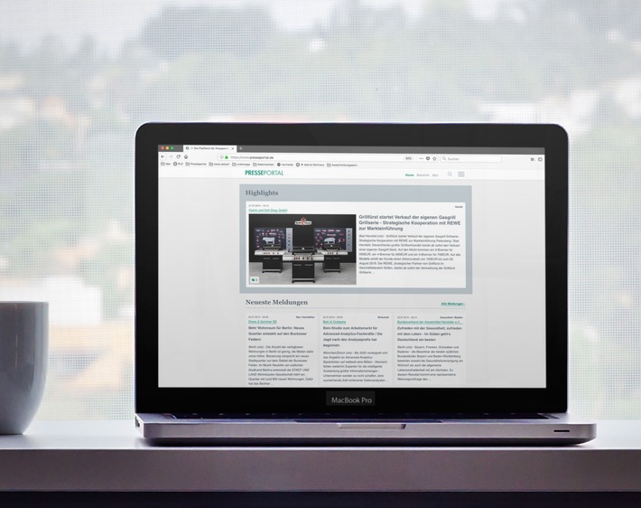 Presseportal.de mit neuer "smarter" Startseite
