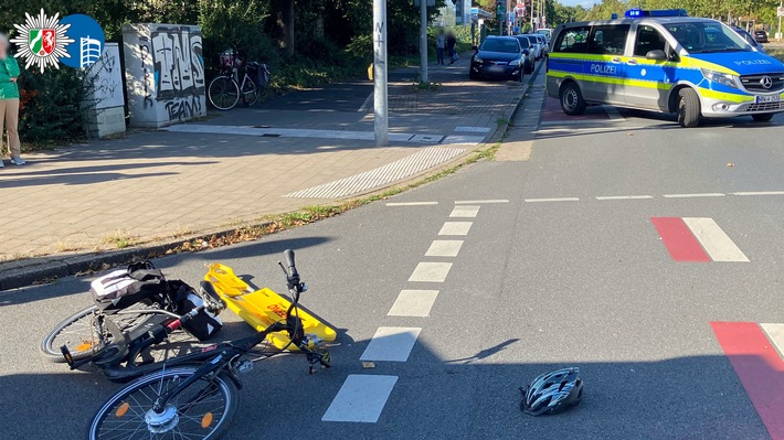 POL-OB: E-Bike-Fahrerin (78) von Mercedes erfasst