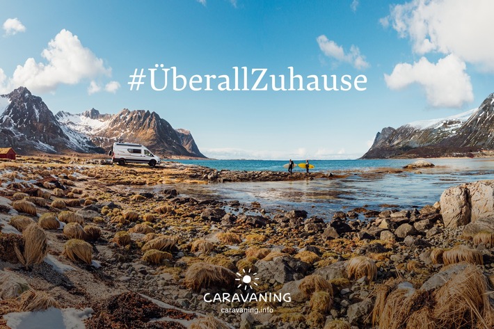 #ÜberallZuhause: CIVD und huth+wenzel starten authentische neue Imagekampagne mit echten Caravaning Reisenden