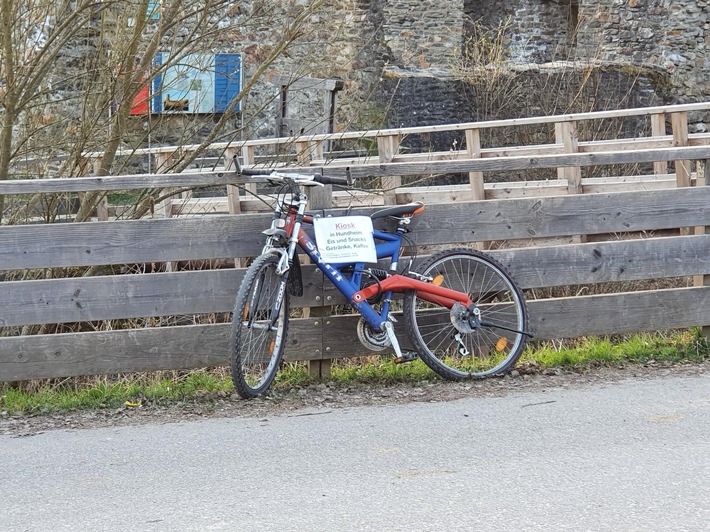 POL-PDTR: Sachbeschädigung an einem Fahrrad