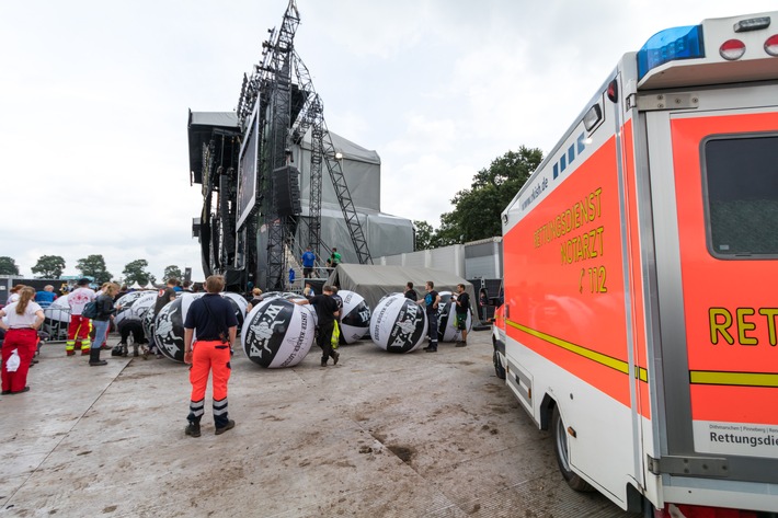 RKiSH: W:O:A ist offiziell gestartet / Rettungswache Wacken komplett im Dienst